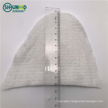 Wholesale polyester cotton white should pads for lady's suit with different sizes